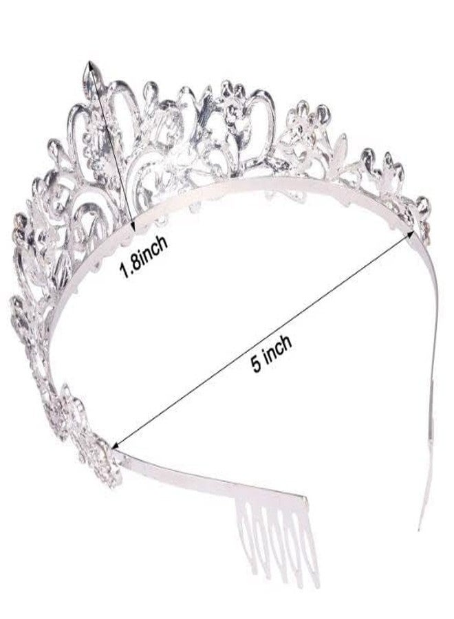 WROPZO Birthday Girl Crown and Sash Set, Princess Tiara Headband, Party Accessories for Birthday Celebration - Image 4
